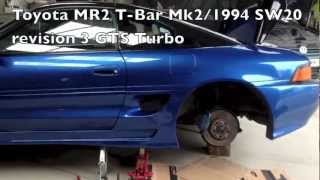 changing gear box oil mr2 turbo [upl. by Alet]