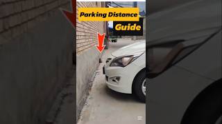 Tips for Parking Your Car with a Safe Distance from the Wall cardrivingtips automobile shorts [upl. by Yasnyl643]