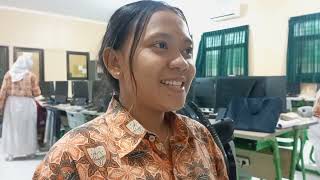 INTERVIEW  B Inggris  Mischa Valerie siswanto  XII ANS  SMKN 8 Kota Bekasi [upl. by Jaynes]