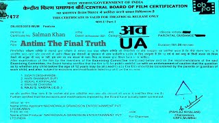 Antim The Final Truth Full Movie 2022 HD Review amp Facts  Salman Khan Aayush SharmaMahima Makwana [upl. by Aonehc351]