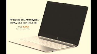 HP Laptop 15s AMD Ryzen 7 5700U 156inch 396 cm [upl. by Nolur]