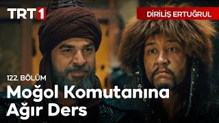 Diriliş Ertuğrul 122 Bölüm  Moğol komutanın elini kesiyor [upl. by Arvin874]