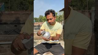 2 aluminium foil use ￼Karke ￼￼Big mirror polished ball Bengali mini blog shorts😳 [upl. by Aynotel]