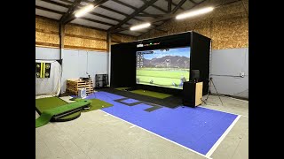 Golf Simulator in Wilsonville OR [upl. by Bayard176]