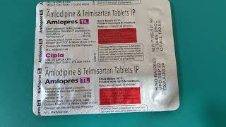 Amlopres TL Tablet  Amlodipine amp Telmisartan Tablets [upl. by Edahc]