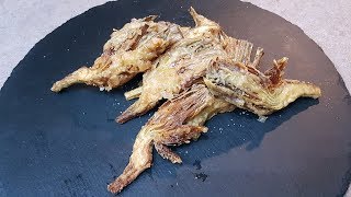 CARCIOFI ALLA ROMANA FRITTI  FoodVlogger [upl. by Conrad]