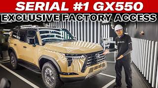 Watch The FIRST 2024 Lexus GX550 Get Built on the Toyota Assembly Line  Capturing Car Culture [upl. by Pickering]