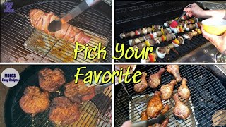 Choose Your Favorite From 4 Mouthwatering Grill Recipes [upl. by Ahsinom]