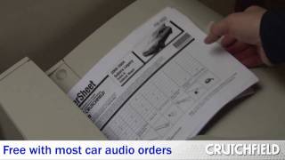 Crutchfield MasterSheet Complete Car Audio Installation Instructions  Crutchfield Video [upl. by Aicnarf]