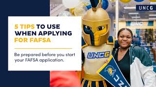 5 Tips For Filing Your FAFSA [upl. by Jeavons]