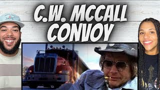 TRUCKERS ANTHEM FIRST TIME HEARING C W McCall  Convoy REACTION [upl. by Ormiston]