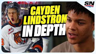 Cayden Lindstrom Is Ready To Achieve His NHL Dreams [upl. by Wobniar]