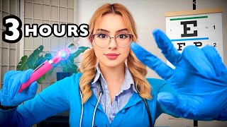 ASMR 3 HOURS of Cranial Nerve Exam FOR SLEEP 💤 ASMR Roleplay [upl. by Buchanan]