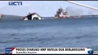 Proses Evakuasi KMP Rafelia II [upl. by Nylsoj218]