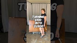 Profitable Furniture Flip Full breakdown in comments restoredfurniture diy furnituremakeover [upl. by Aicenet]