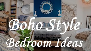 20 Boho Style Bedroom Ideas 2 [upl. by Perretta804]