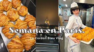 SEMANA ESTUDIANDO EN LE CORDON BLEU  PARÍS  vlog parisino 1 [upl. by Helbonnah]