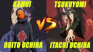 ITACHI vs OBITO ÉPICAS BATALLAS LEGENDARIAS  Naruto [upl. by Galasyn477]