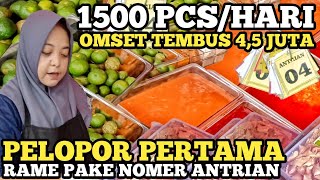 1500 PCSHARI OMSET 45 JUTA  PELOPOR PERTAMA JUALAN INI RAME PAKAI NOMOR ANTRIAN  IDE USAHA UNIK [upl. by Caia428]