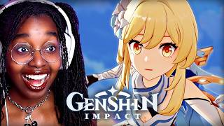 I Played GENSHIN IMPACT For The FIRST TIME I LOVE IT  pt 1 [upl. by Irbua]