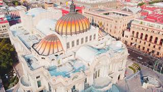 Capital amp Largest City of Mexico CDMX Mexico City 🇲🇽 in 4K ULTRA HD 60FPS Video by Drone [upl. by Hanfurd]