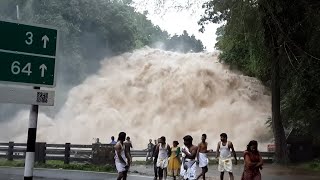 15 TERRIBLES MOMENTOS DE OLAS MONSTRUOSAS CAPTADAS POR CÁMARAS DESASTRES NATURALES [upl. by Leslie]