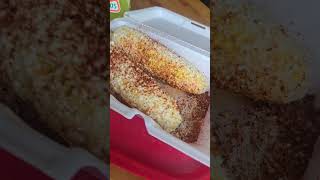 Elote Corn Eating Cilantro Taqueria Cleveland OH 멕시칸 마약 옥수수 Mexican Street Corn 먹방 Mukbang [upl. by Fitzpatrick]