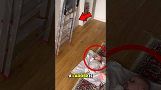 Baby Survives Stair Fall 😮❤️ [upl. by Buzz]