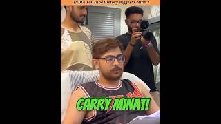 INDIA YouTube History Biggest CollaB  All Facts 777  shorts ytshorts facts [upl. by Evatsug158]