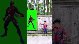 Spiderman vs Joker  3D push control from phone to Spiderman Captain America Miguel OHara vs Venom [upl. by Amlus228]