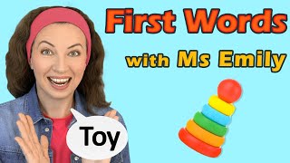 Baby’s First Words with Ms Emily  Videos for Babies 3 [upl. by Nahgem]