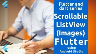 Scrollable ListView In Flutter   Dart   Flutter Series [upl. by Enyledam]