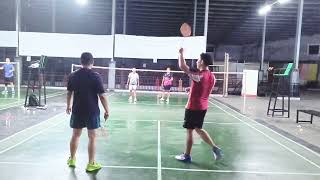 Part 1 anca nathan vs pai dmr badminton  pertarungan [upl. by Doyle]