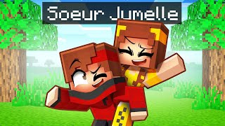 Talcado a une SŒUR JUMELLE sur Minecraft [upl. by Wyly]