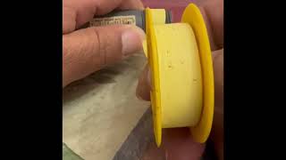 How to apply TEFLON PTFE TAPE the Proper Way full video in description [upl. by Nnaesor630]