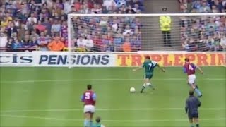 Shouldnt Happen To A Footballer 17 😲😲 Ronnie Rosenthal Liverpool v Aston Villa 1992 [upl. by Inoek]