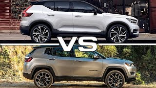 2018 Volvo XC40 vs 2017 Jeep Compass [upl. by Jonah967]