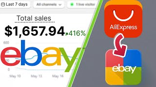 How To Dropship From AliExpress To eBay  Import Products amp Use Free Tools 2024 [upl. by Moynahan]