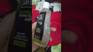 Pee safe intimate wash ayurvedic review ytshorts flipkart [upl. by Anotyal]