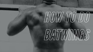 How to Do Batwings [upl. by Latsyek]