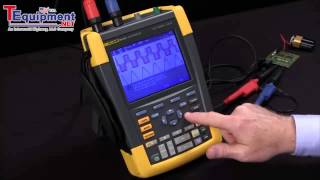 How To Use The Recording Function On The Fluke Scopemeter [upl. by Sower78]