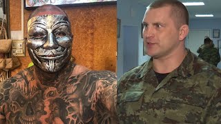 Russian special forces officer crushed the German champion Bloody heavyweight battle [upl. by Lamdin]