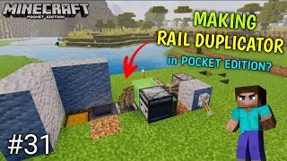 31  Making Rail Duplicator in Minecraft 117 Survival Series [upl. by Chavey]