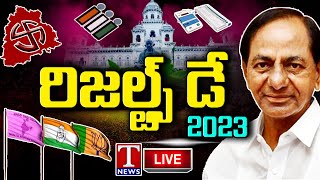 Telangana Election Results Live  T News Live [upl. by Suirrad]