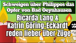 Schweigen zu Bad Oeynhausen Ricarda Lang amp GöringEckardt reden lieber über Züge  Meinungspirat [upl. by Akcir]