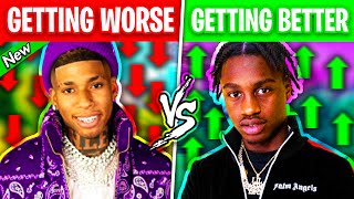 RAPPERS GETTING WORSE vs RAPPERS GETTING BETTER 2021 [upl. by Gnoc926]