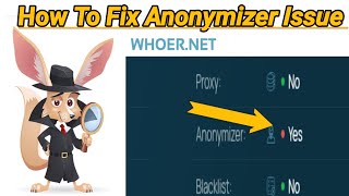 How To Fix Anonymizer Issue on Whoernet 2021 [upl. by Adel321]