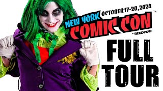 NEW YORK COMICCON 2024 FULL EXPERIENCE NYCC [upl. by Atsillak]