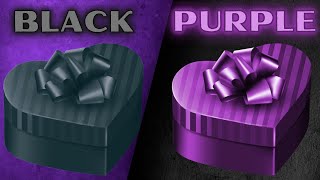 Escolha seu presente Preto ou Roxo 🎁 Choose Your Gift Black or Purple 🎁 Elige Tu Regalo 🎁 [upl. by Eisned]