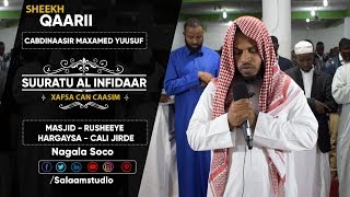 Sh Cabdinaasir Maxamed Yuusuf  Suuratu Al Infidaar  رؤائع المغرب [upl. by Alleul]